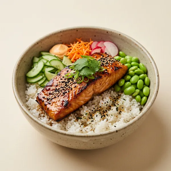 Miso Salmon Bowl